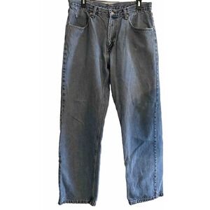 Wrangler Athletic Fit Jeans Medium Wash Blue‎ Denim Men's Size 36 X 30 Worn In